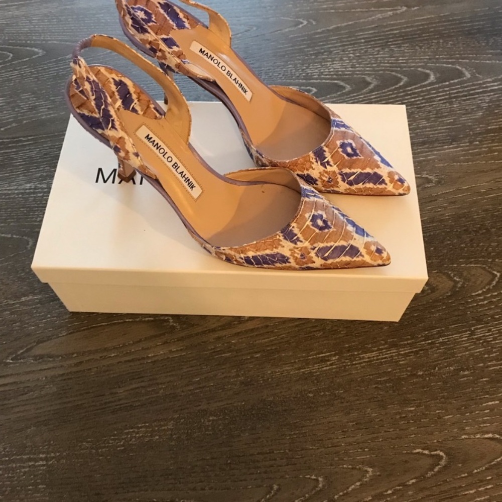 Manolo Blahnik Carolyne Slingbacks - Size 36 - Picture 4 of 6